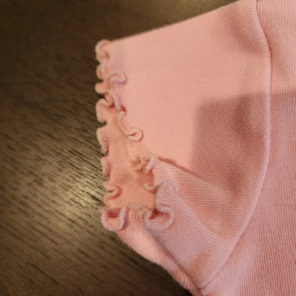 Carter's Pink onesie Size 6 mo